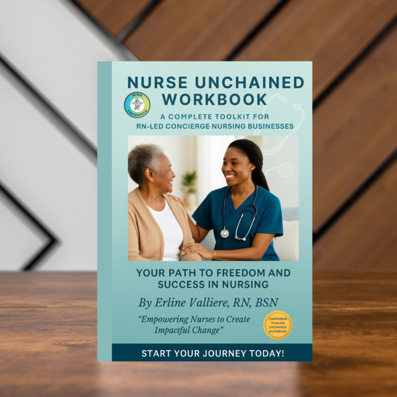 Concierge Nursing Startup Bundle – Guidebook (PDF) + Workbook (Print) – Nurse Unchained™ - Image 5