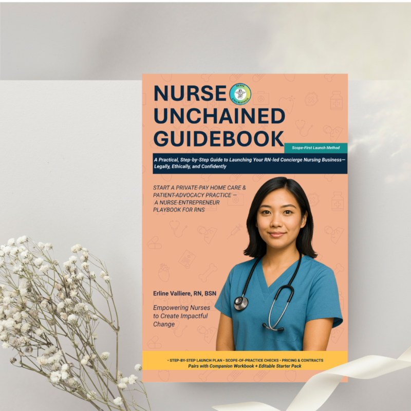 Concierge Nursing Business Startup Guidebook — Start Your RN-Led Private-Pay Nursing Business – Nurse Unchained™ - Image 3