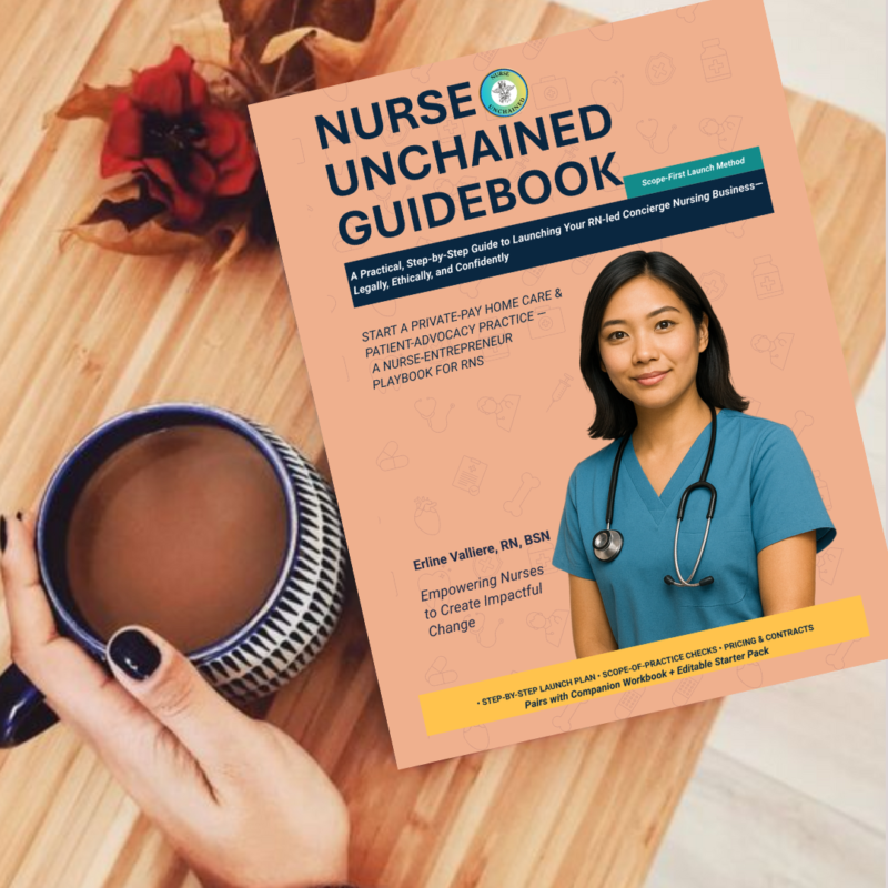 Concierge Nursing Business Startup Guidebook (PDF) – Nurse Unchained™ - Image 2