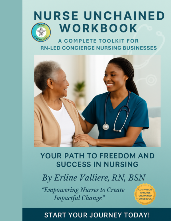 VENOIR – Nurse Unchained™: The Nurse CEO Ultimate Launch Kit (Guidebook (Print) + Workbook (Print) + Starter Pack (PDF)) - Image 3